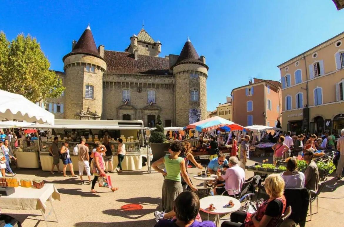 Escapade Ardechoise - Parking Gratuit - Chateau A 2 Pas Обена Екстер'єр фото